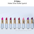 8 Farben feuchtigkeitsspendendes Etikett mattes Lippenstock Lippenstift